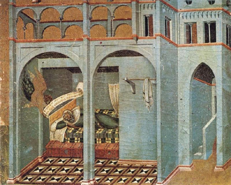 Pietro Lorenzetti Sobach's Dream Spain oil painting art